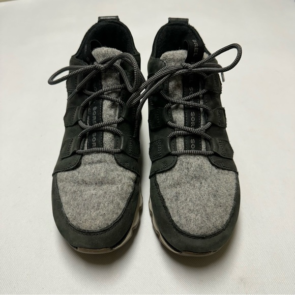 Columbia Sorel Kinetic Caribou Winter Bootie Black 8 - Picture 4 of 9